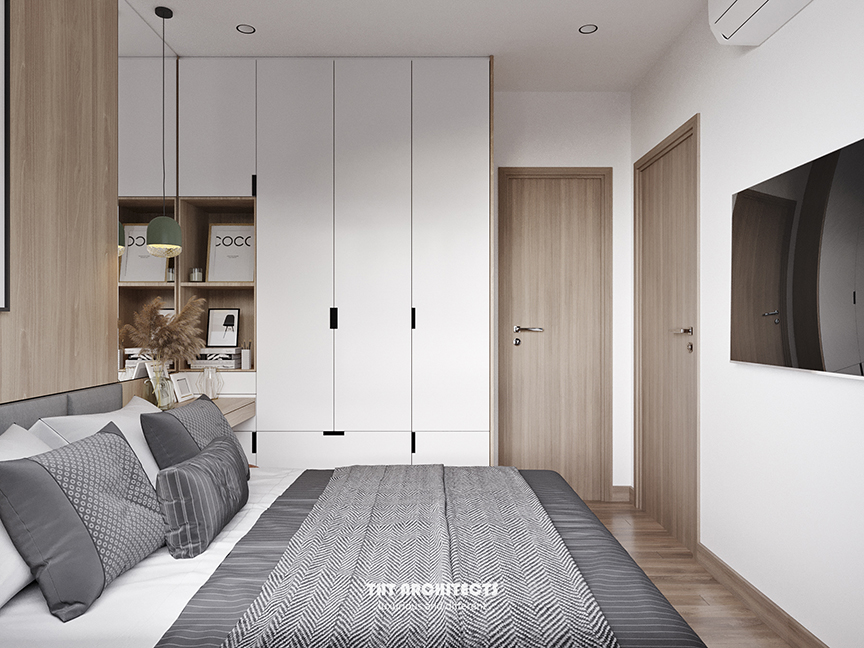tht architects - Chung cư Lavita Charm - phòng ngủ master 03